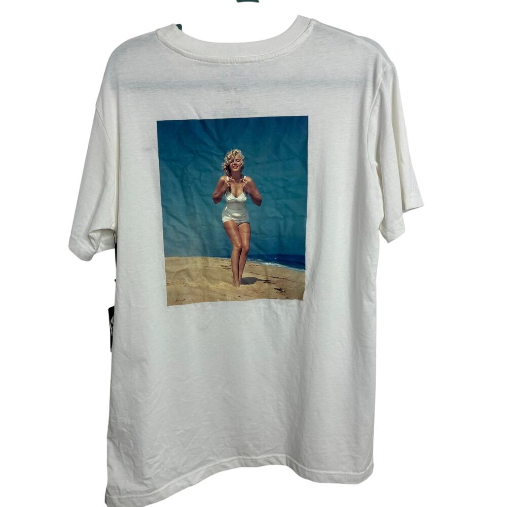 Shoe Palace x Marilyn Monroe T Shirt American Beauty SwimSuit Pinup Tee MEDIUM